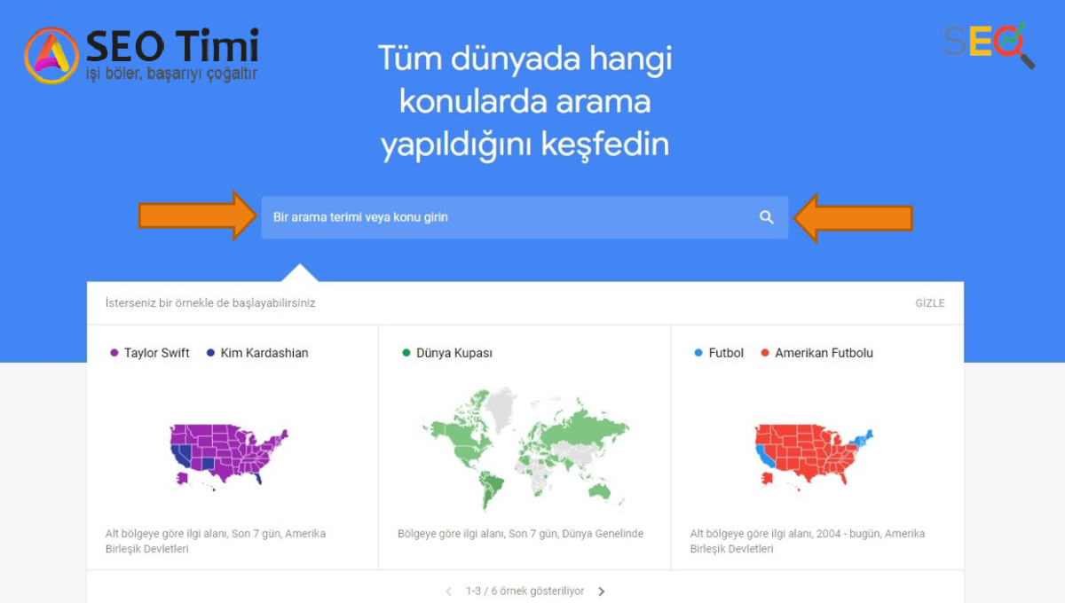 Google Trends ile SEO Araştırması
